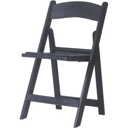 Folding Chair Black Vinyl Seat - CEGS60501