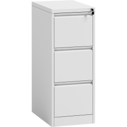 Professional Filing Cabinet 3 drawer 460x600x1015mm White - CEHDKF03