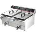 Commercial Fryer Double Electric 2x13 litre 6kW Countertop - CEHEF132V