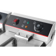 Commercial Fryer Double Electric 2x13 litre 6kW Countertop - CEHEF132V
