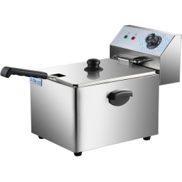 Commercial Fryer Single Electric 8 litre 3.25kW Countertop - CEHEF8L