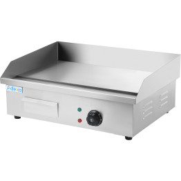 Commercial Griddle Smooth 550x400x240mm 3kW Electric - CEHEG818