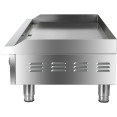 Commercial Griddle Smooth 1215x620x360mm 16kW Electric - CEHEG848