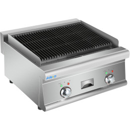 Commercial Electric Lava rock Grill 2 zones 4.8kW Countertop - CEHEL607