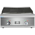 Commercial Electric Lava rock Grill 2 zones 4.8kW Countertop - CEHEL607