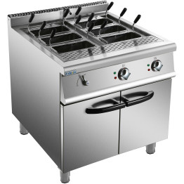 Professional Pasta cooker 40 Litres Electric 18kW Floor standing with Cabinet Base 900mm Depth - CEHEN915A