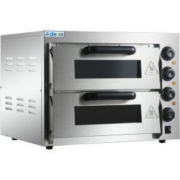 Electric Pizza oven 4+4 pizzas of 8'' - CEHEP2ST