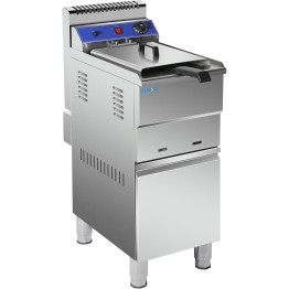 Professional Single Basket Free standing Gas Fryer Single tank 18 litres- CEHGF181C