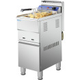 Professional Single Basket Free standing Gas Fryer Single tank 18 litres- CEHGF181C