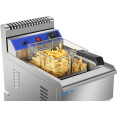 Professional Single Basket Free standing Gas Fryer Single tank 18 litres- CEHGF181C