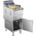 Professional Single Basket Free standing Gas Fryer Single tank 18 litres- CEHGF181C