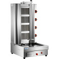 Professional Adjustable Gyros/Kebab grill Gas 4 elements 14.8kW - CEHGSR4