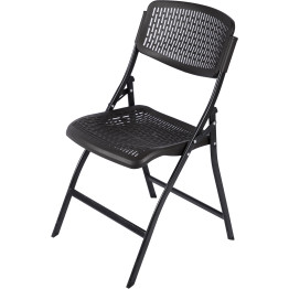 Folding Chair Black Plastic - CEHQLK53