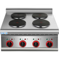 Commercial Electric boiling top 4 plates 8kW - CEHRQ605E