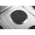 Commercial Electric Cooker 4 Burners with Electric Oven 10.4kW+4.8kW 900mm Depth - CEHRQ912A
