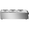 Commercial Chocolate Melter Triple Pan 2.0kW - CEHW23