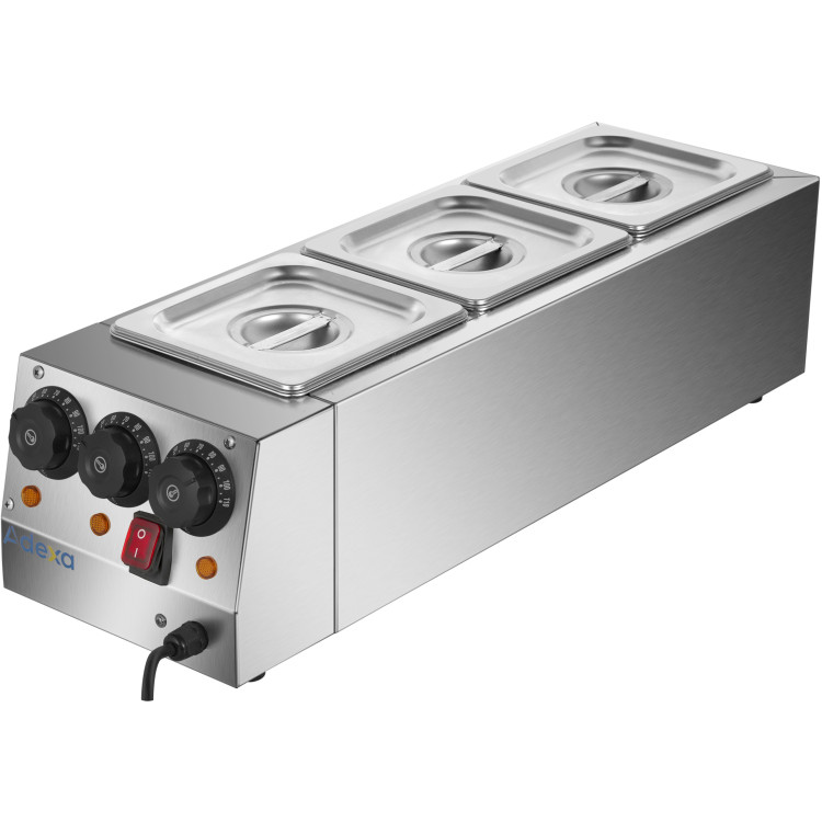 Commercial Chocolate Melter Triple Pan 2.0kW - CEHW23