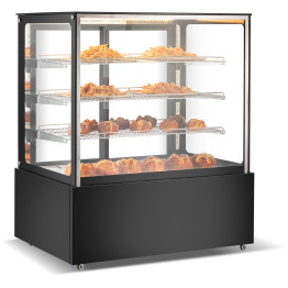 Commercial Heated Display Cabinet 605 Litres Black - CEHW371BLACK