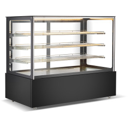 Commercial Heated Display Cabinet 925 Litres Black - CEHW571BLACK