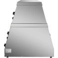 Commercial Two-Tier Heated Showcase Food and Chicken Warmer 1500x760x860mm Countertop Dry Heat and Wet Heat - CEHW6P