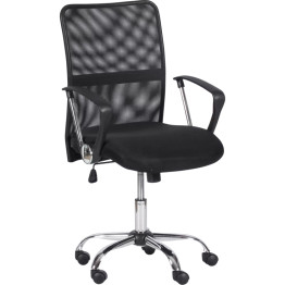 Mesh Office Chair Black & Chrome - CEHY528