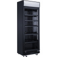 Commercial Drink cooler Upright 352 litres Dynamic cooling Hinged glass door Black - CELG352DFBLACK