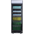 Commercial Drink cooler Upright 352 litres Dynamic cooling Hinged glass door Black - CELG352DFBLACK