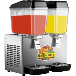 Commercial Cold Drinks Dispenser 2 x 16 litres - CELSJ16LX2