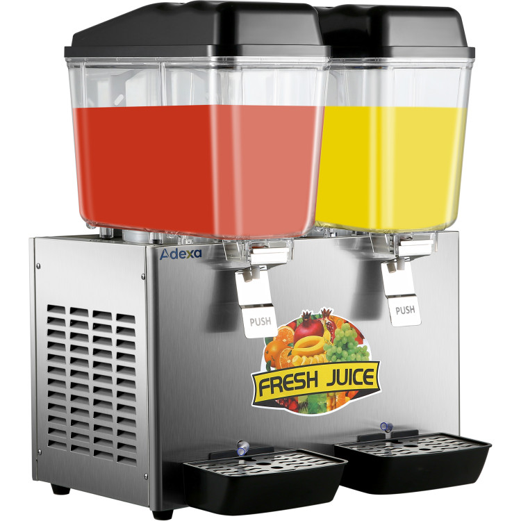 Commercial Cold Drinks Dispenser 2 x 16 litres - CELSJ16LX2