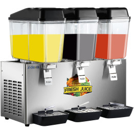 Commercial Cold Drinks Dispenser 3 x 16 litres - CELSJ16LX3