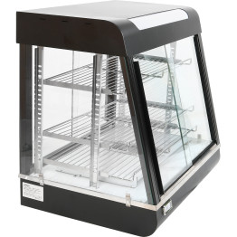 Commercial Heated showcase food warmer 110 litres Countertop - CEMLP601