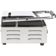 Heavy Duty Panini Contact grill Single Ribbed - CEMLP811