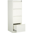 B GRADE Professional Filing Cabinet 4 drawer 460x620x1330mm White - MXDC3WHITE B GRADE