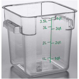 Food storage Container 3.8 litre Polycarbonate - CEPCC4