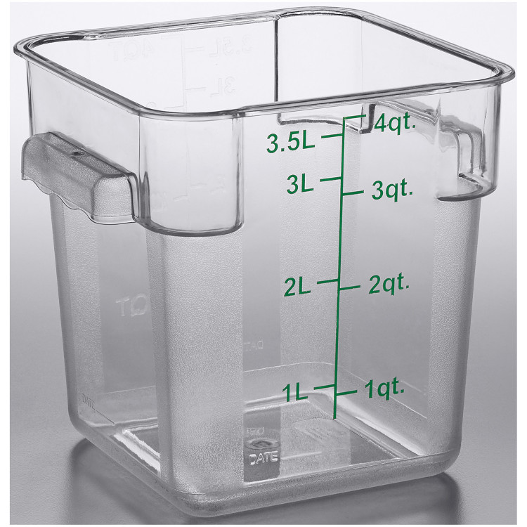 Food storage Container 3.8 litre Polycarbonate - CEPCC4