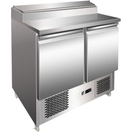 Refrigerated Prep Table 2 doors Sandwich top 5xGN1/6 - CEP22