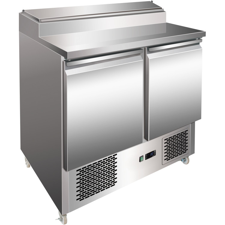 Refrigerated Prep Table 2 doors Sandwich top 5xGN1/6 - CEP22