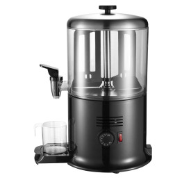 Commercial Hot Chocolate Dispenser / Drink Warmer 6 litres Dual Thermostat Black - CEQ7006BLACK