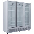 Commercial Refrigerator Upright 1580 litres Triple Hinged glass doors Grey - CESCF1727