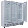 Commercial Refrigerator Upright 1580 litres Triple Hinged glass doors Grey - CESCF1727