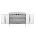 Commercial Worktop Floor Cupboard 2 swing doors Stainless steel 1000x700x850mm - CESCP10070T