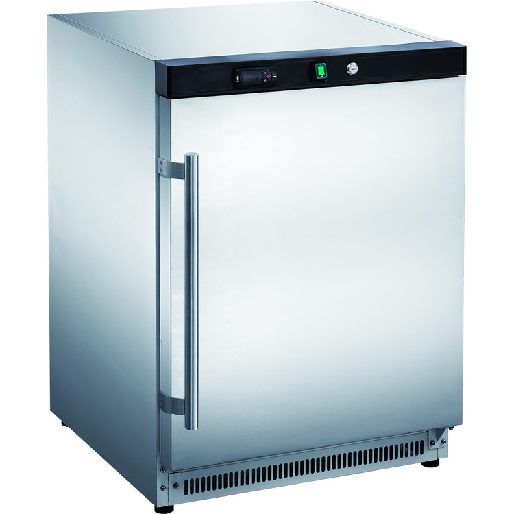 Commercial Freezer Undercounter Stainless steel 150 litres Single door - CESF200