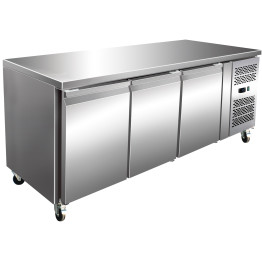 Professional Refrigerated Counter 3 doors Depth 600mm - CESN3100TN