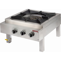 Gas stock pot stove Gas 3 burners 22.9kW - Hotmax 900 CESPS706GTR