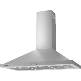 Commercial Chimney Extraction Canopy with Filter, Fan, Lights & 3 Speeds 900mm - CESSCH1A