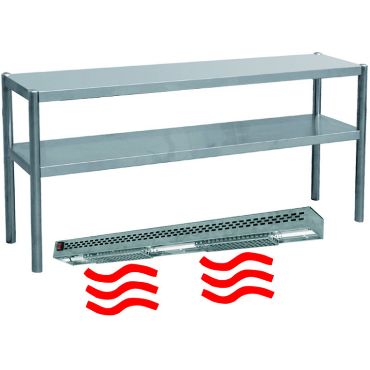 Heated Gantry with Strip heater 2 levels Width 1000mm Height 700mm - CETHAB2R107-THKBS92