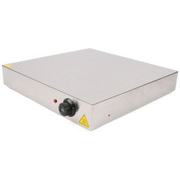 Commercial Warming Tray Stainless steel 500x500mm - CETTWP50