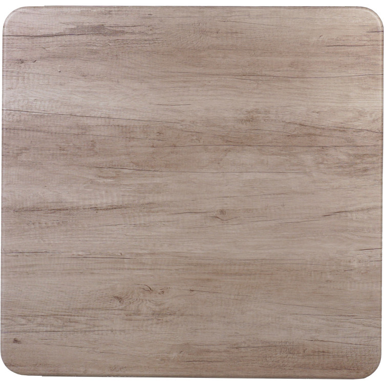 Seamless Square Table Top Grey Wood 24x24" - CETT2424GREYWOOD