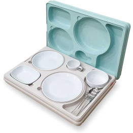 Professional Thermo Meal Tray with 5 Compartments - CETT5N
