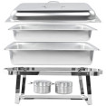 Chafing Dish GN1/1 Stainless steel 9 litres - CEVICCDSV9A1